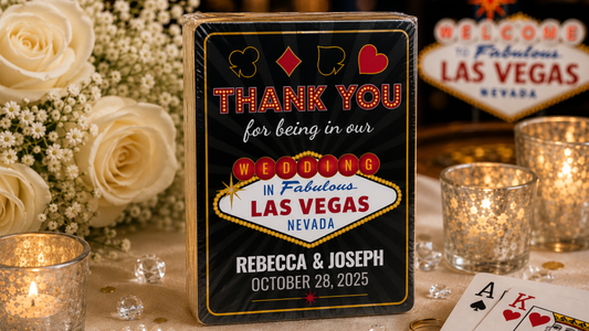 Custom Playing Cards as Wedding Favors: A Unique Keepsake Your Guests Will Actually Use