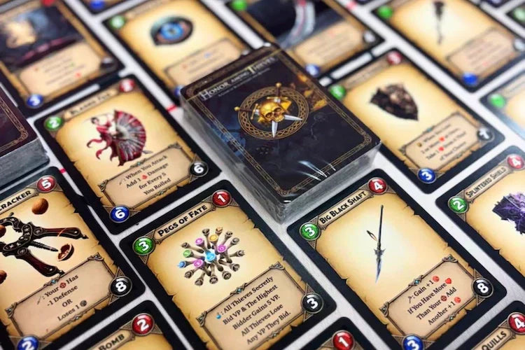 cards for creating a custom card game