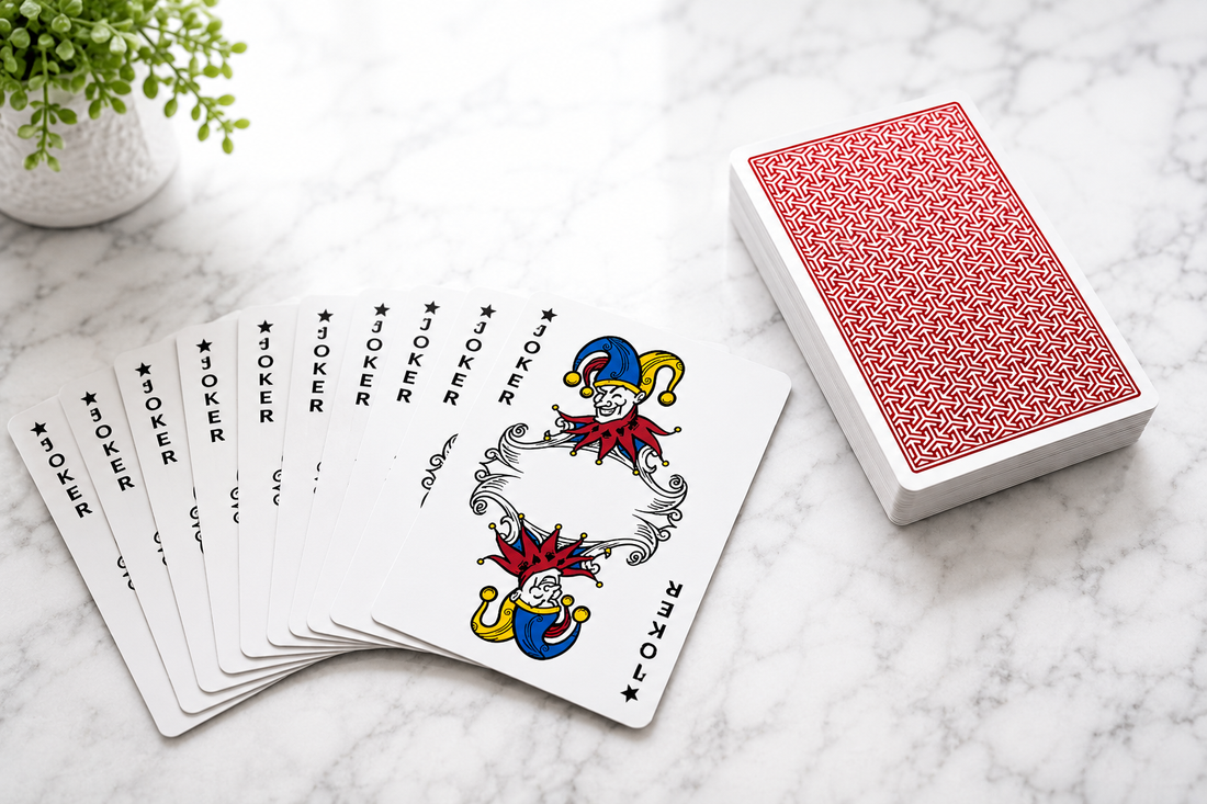 Magician Deck with All Jokers and Standard Fronts