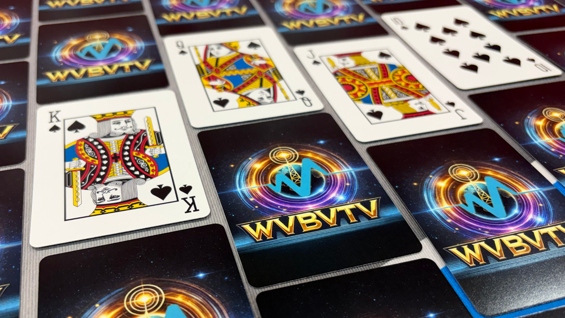 WVBVTV Custom Playing Cards from 52Cards.com