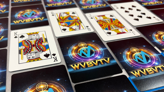 WVBVTV Custom Playing Cards from 52Cards.com