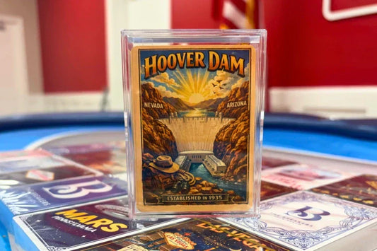 hoover dam custom playing card deck