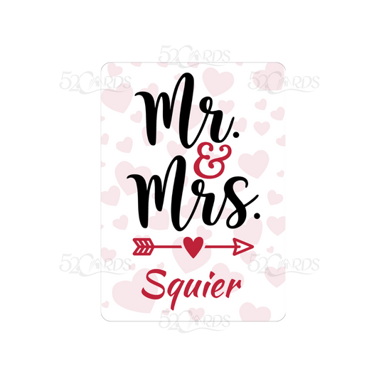 Mr. & Mrs. Playing Cards